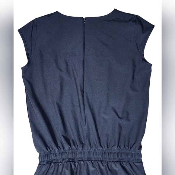 Albion Fit Going Places Cap Sleeve Midi Dress Size Med Womens - Picture 6 of 8